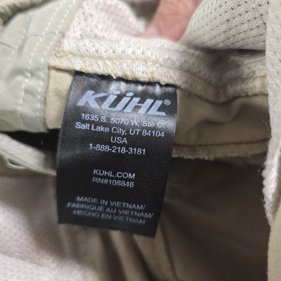 Kuhl Konfidant Air Pants Mens 36x30 Vented Outdoors Durable Hiking Work Straight - Picture 5 of 11